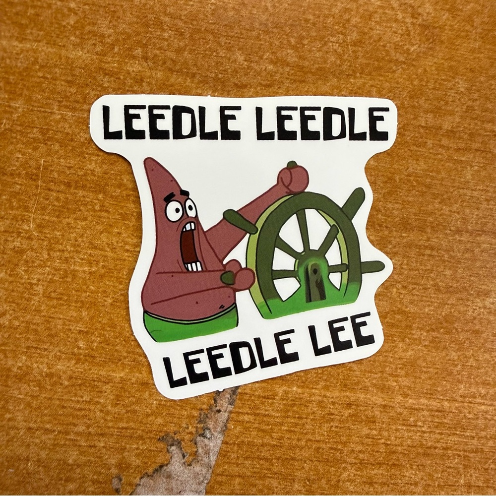 Leedle Lee Nautical‎ Sticker - Green and Brown